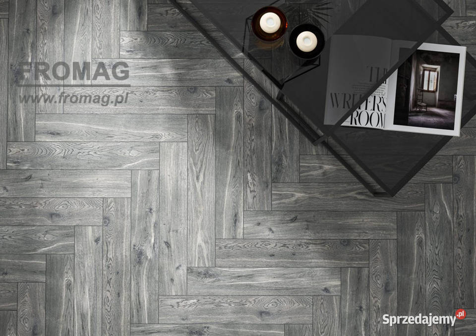 Giornata bianco Jodełka płytki parkiet Bytom