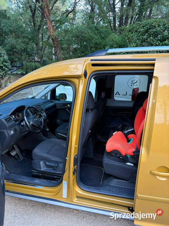 Volkswagen Caddy CROSS 20 140 dsg automat 5os IV kurtyny powietrzne sprzedam