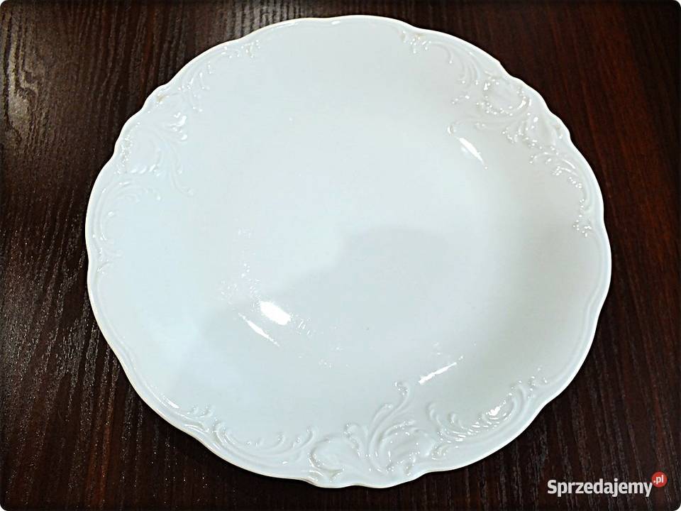 Talerz Porcelana Wawel 24 Biały Talerz z lubuskie Żary sprzedam