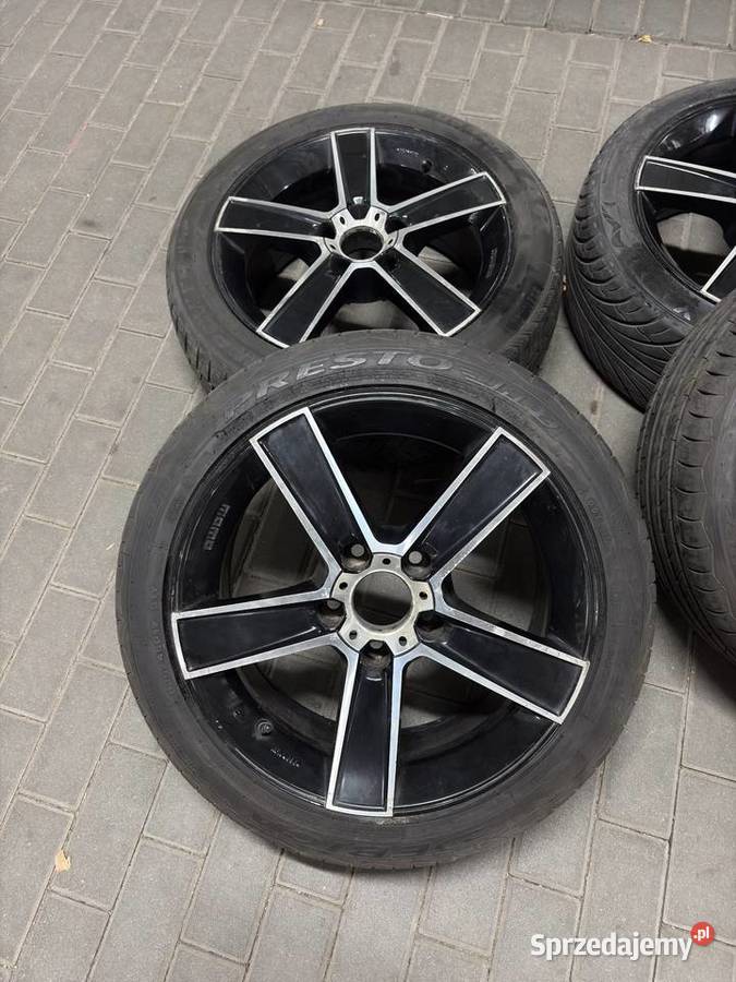 SPRZEDAM FELGI ALUMINIOWE 17 OPONY 22545 R17 Włocławek