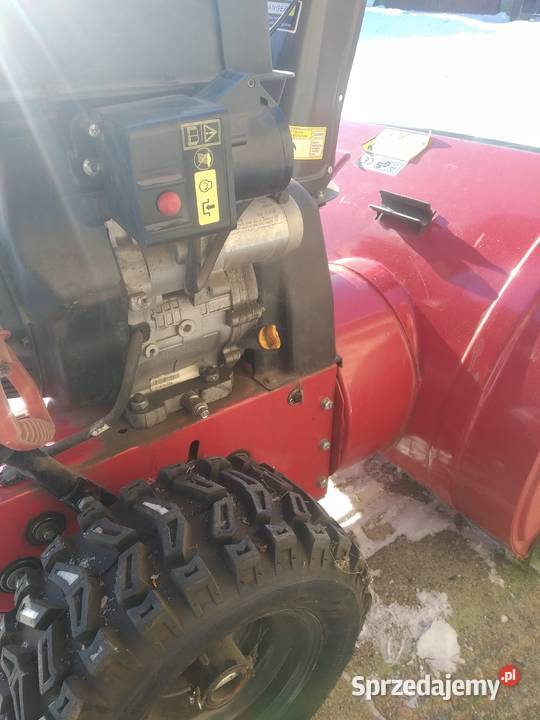 Odśnieżarka spalinowa na gąsienicach 11 i 10 podlaskie