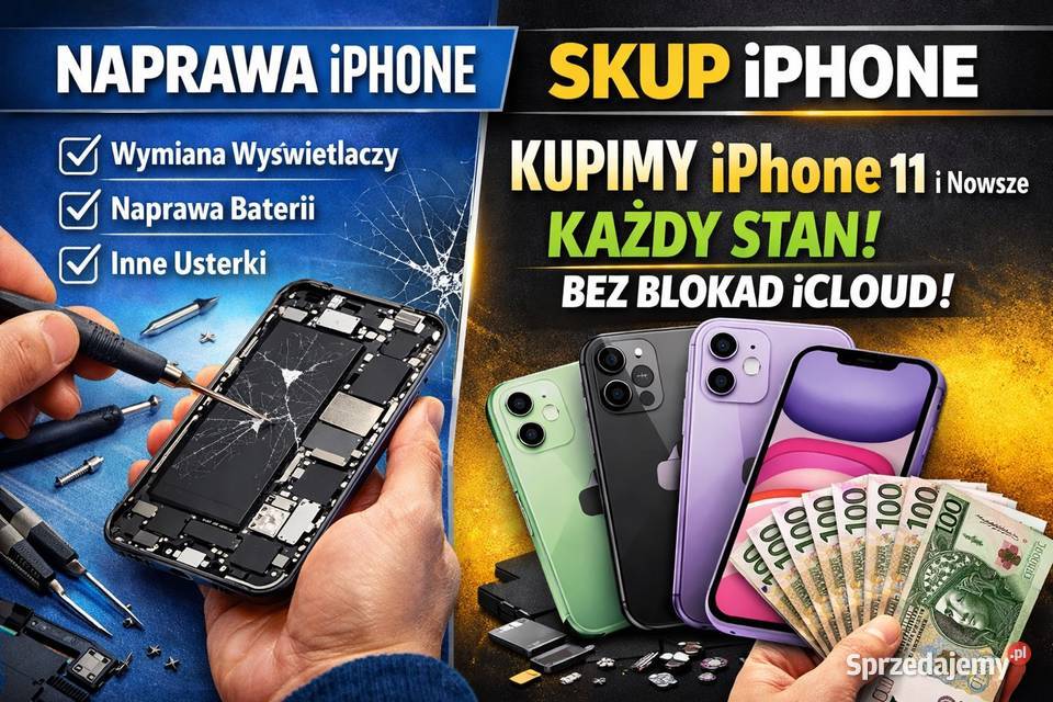 Naprawa i Skup iPhone 11 Wysyłkowo i Lokalnie