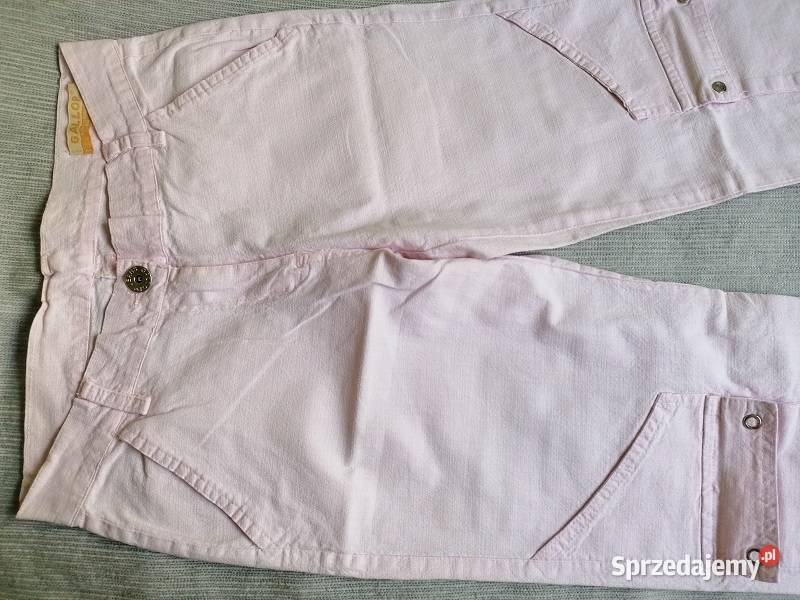 GALLOPRÓŻOWE SPODNIE BOJÓWKI R SML Rozmiar uniwersalny Łódź