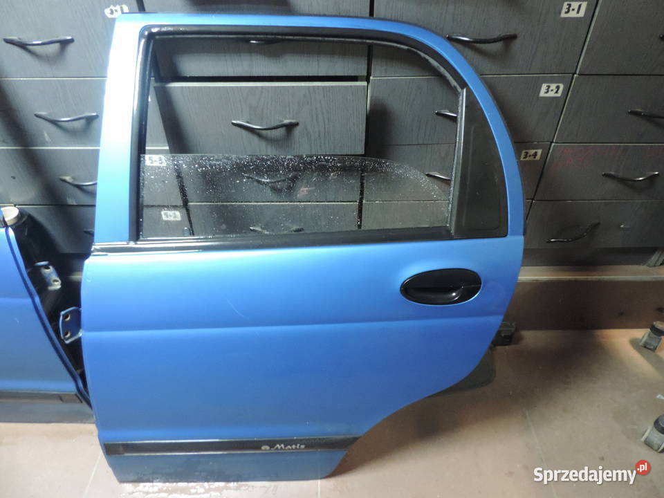 Drzwi Lewy Tył Daewoo Matiz Rok produkcji 1999 Karoseria Nowy Sącz sprzedam