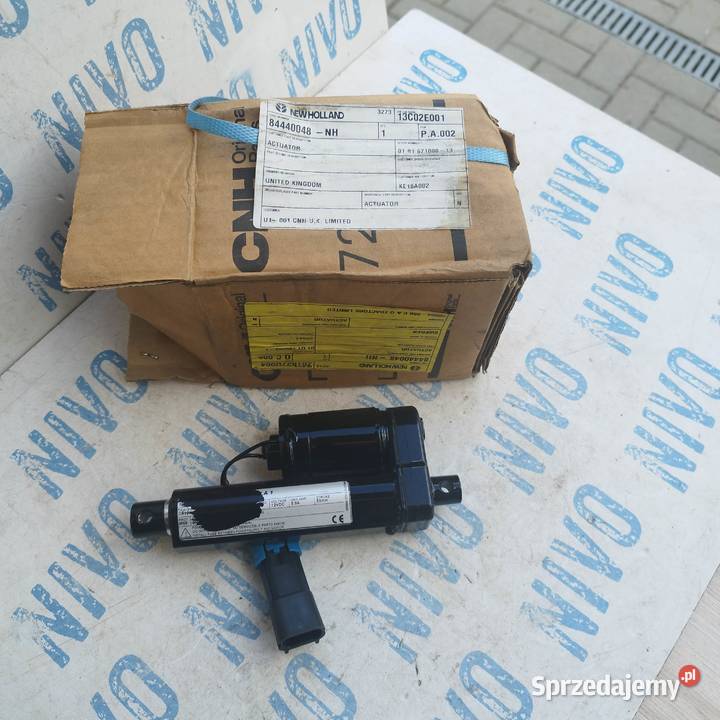 Siłownik elektryczny kombajn 84440048 cnh case Do kombajnów łódzkie Łowicz sprzedam