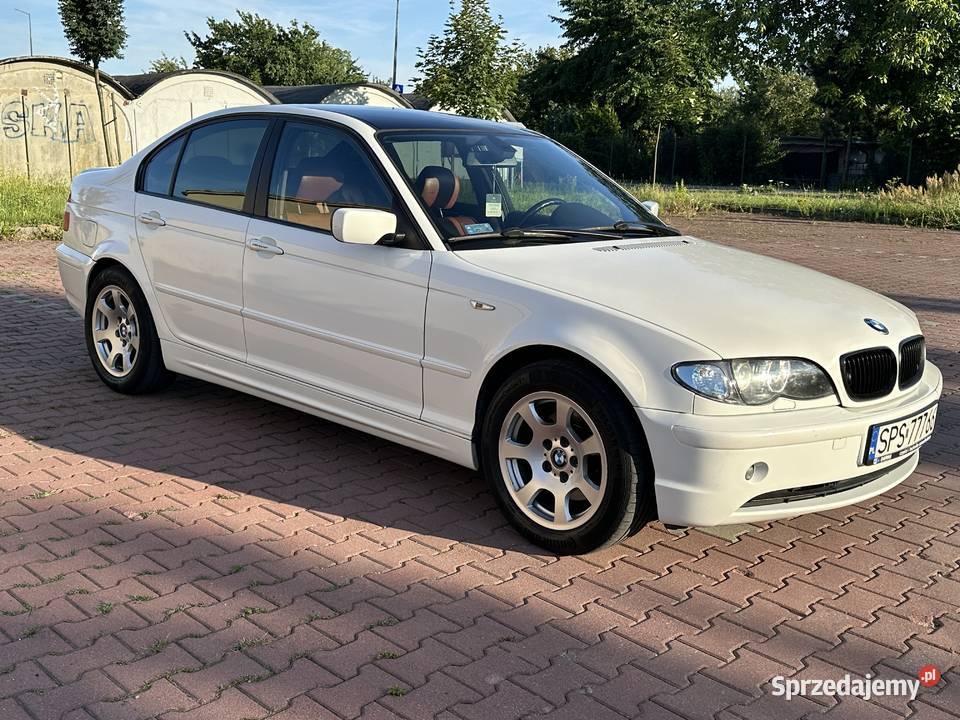 BMW E46 Sedan 20d Lift 2002r Brązowe Sportsitze Rok produkcji 2002 Pszczyna