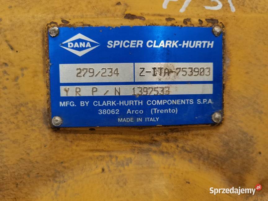 CAT TH 63 Dyferencjał ClarkHurth 279234 Wilkowo sprzedam