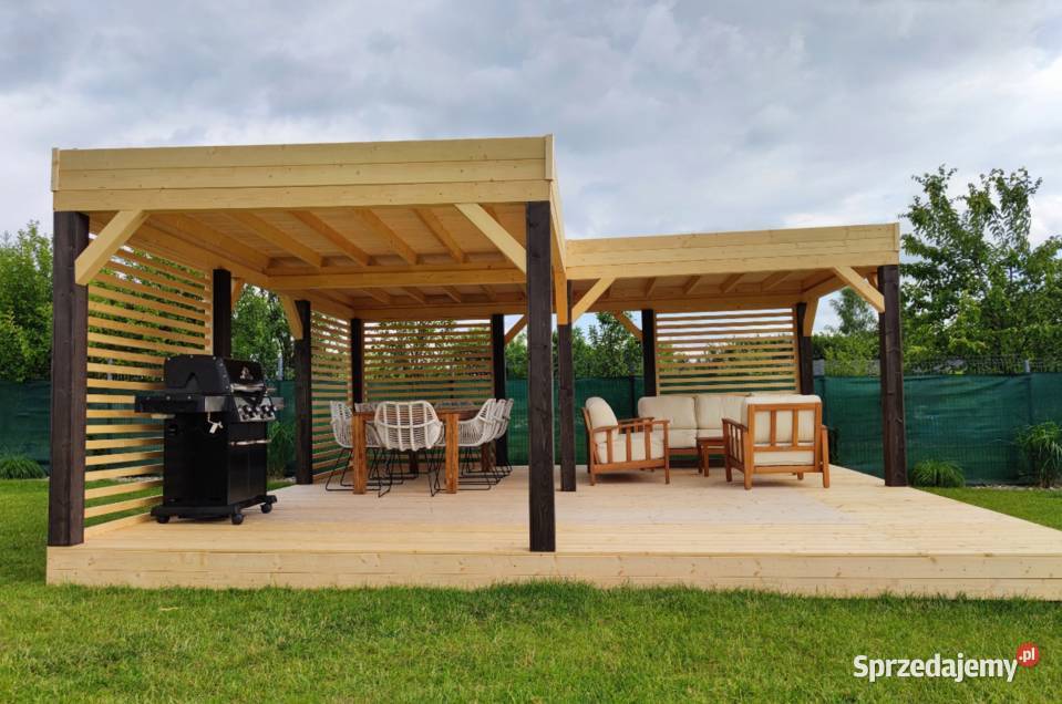 Altana Drewnolandia drewno 600 x 600 x 240 Zawiercie