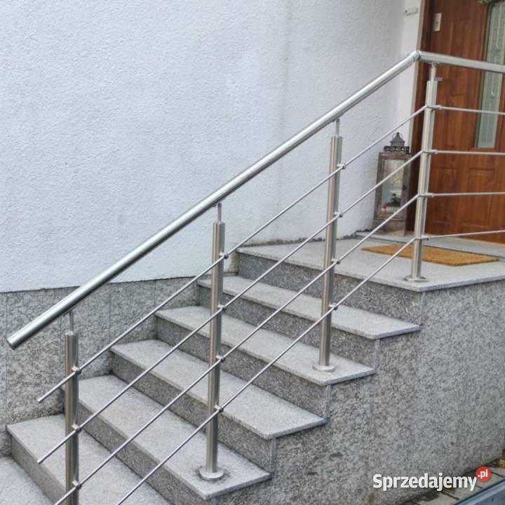 BALUSTRADA BARIERKA PORĘCZ ZE STALI NIERDZEWNEJ