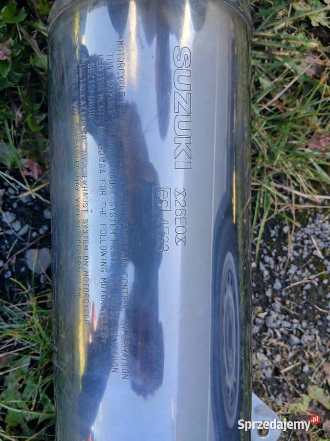 Suzuki bandit tlumik wydech seryjny