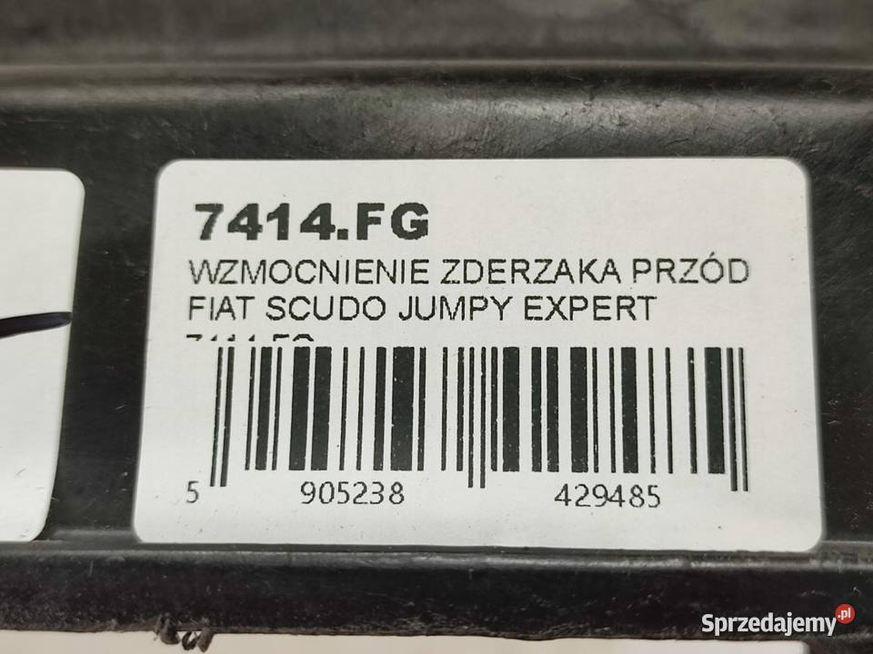 WZMOCNIENIE ZDERZAKA PRZÓD FIAT SCUDO 220