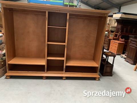 Dębowa sypialnia łóżko 140 szafki komoda szafa Meble do sypialni Sławoszewek sprzedam