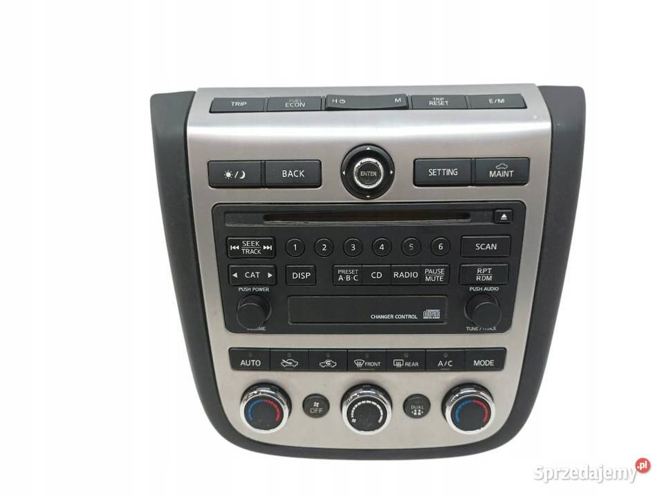 PANEL STEROWANIA RADIA NAWIEWU 28395CC200 Nissan Panele sterowania, przełączniki