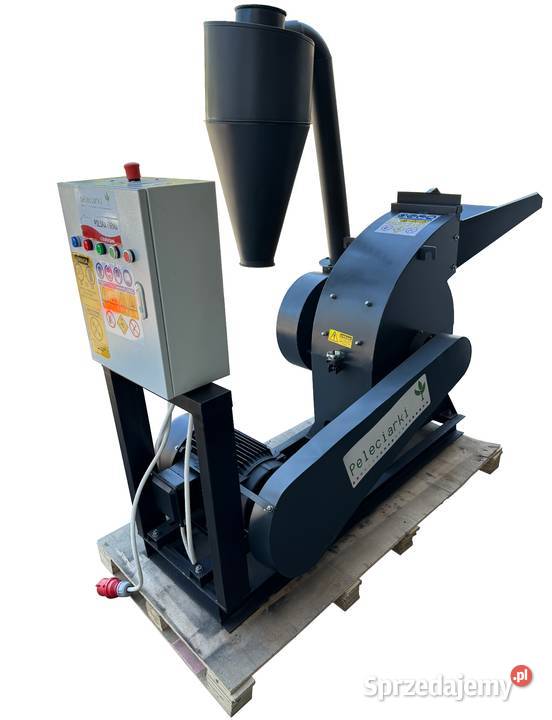 Młyn Bijakowy do rozdrabniania zrębek słomy Zrębice