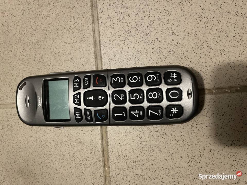 Telefon bezprzewodowy stacjonarny Qilive Wrocław sprzedam