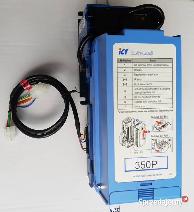 Czytnik banknotów automat vendingowy nowy Biznes i Przemysł