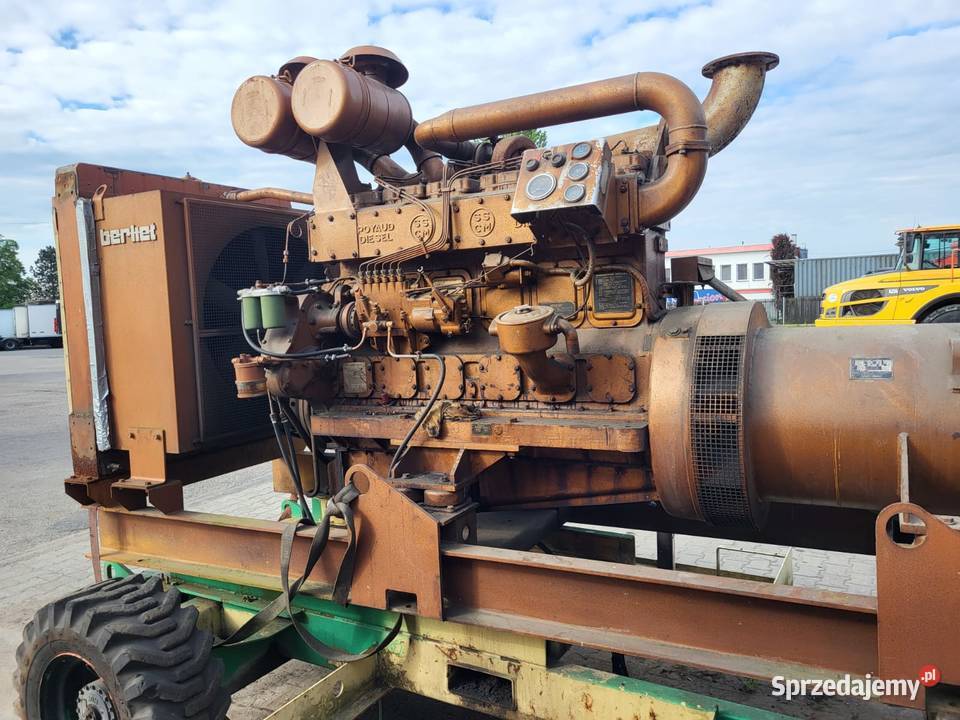Generator prądotwórczy Berliet LE 225 225 kVa Produkcja Rybnik