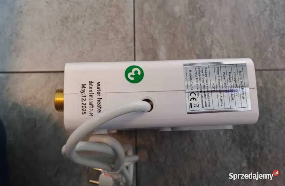NOWY Elektryczny podgrzewacz wody 3000W z