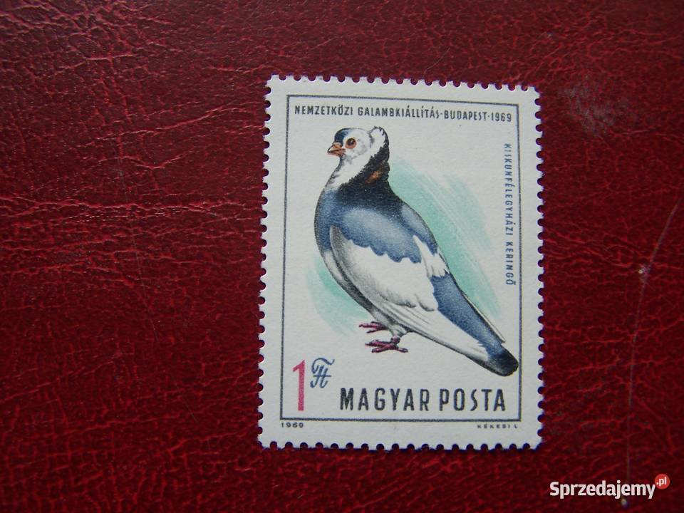 Węgry 1969 MNH Mi 2562 Fauna Ptaki Gołąb Tychy