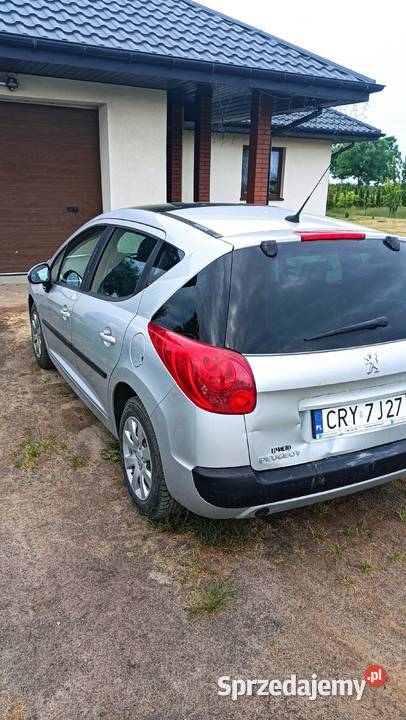 PEUGEOT 207 SW 14 BENZGAZ 2008 Obórki sprzedam