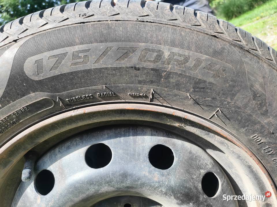 Koła 14 4x100 z oponami letnimi 1757014 Wietlin