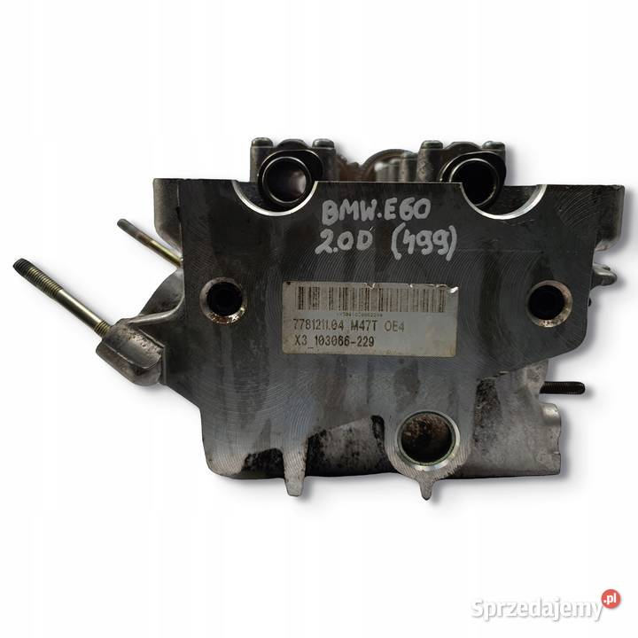 GŁOWICA CYLINDRÓW BMW E60 20 D 7785876 778587609 Chełm sprzedam