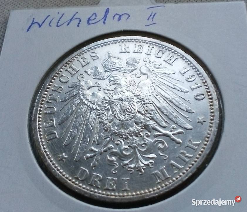 NIEMCY3 MARKI1910 rASREBRO 900WILHELM