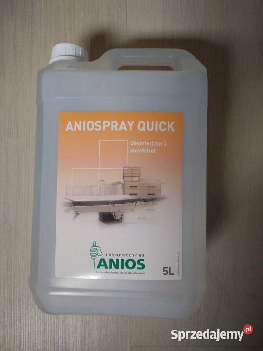 Anios Aniospray Quick - 5 litrów nowy płyn do dezynfekcji