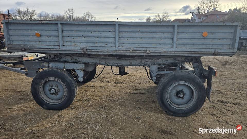Przyczepa wywrotka d47 zarejestrowana Przyczepy rolnicze Siedlce