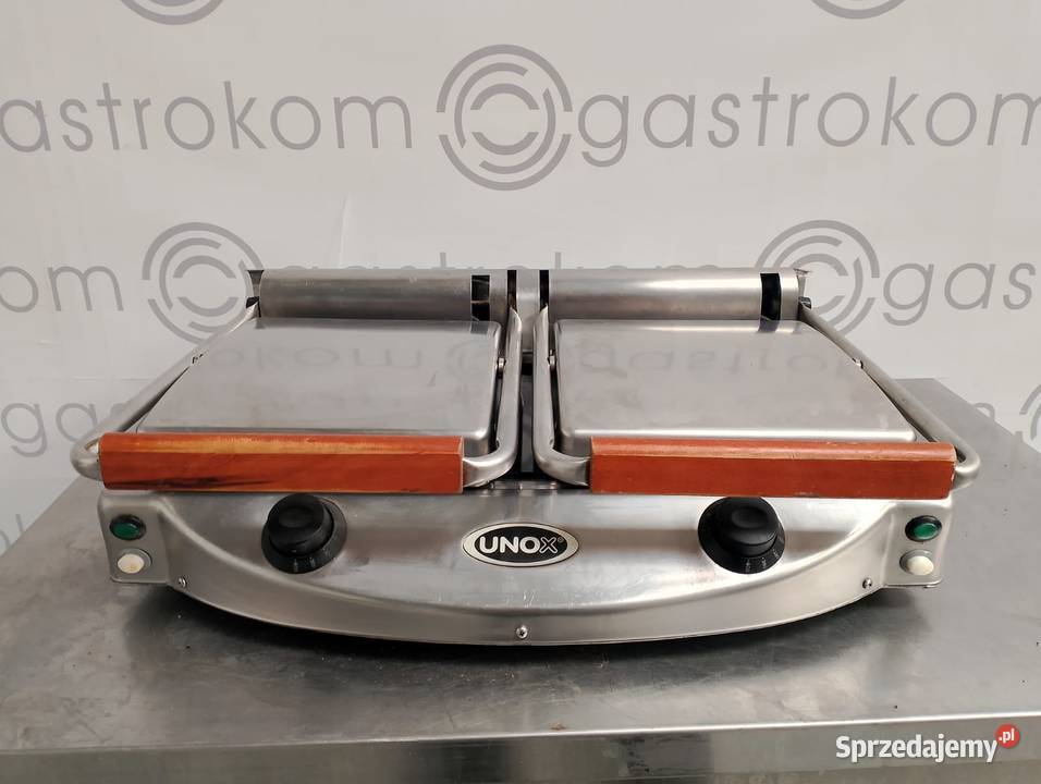 GRILL KONTAKTOWY PODWÓJNY CERAMICZNY UNOX