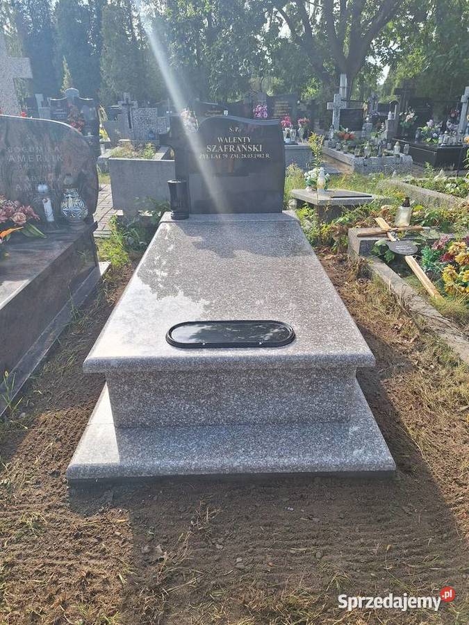 Nagrobki Pomniki Granitowe Pojedyńcze mazowieckie Warszawa sprzedam