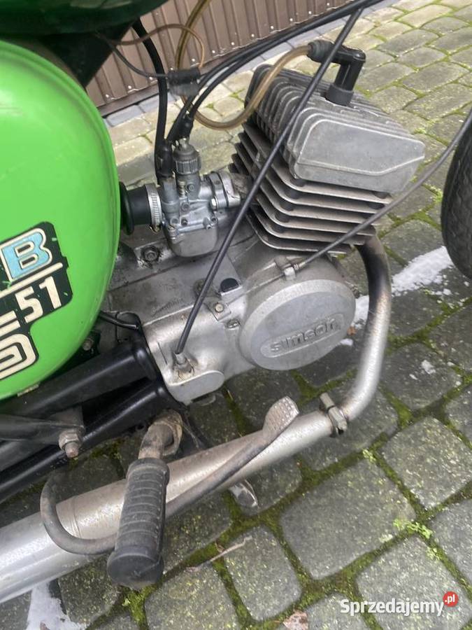 zielony simson s51 Niewodniki