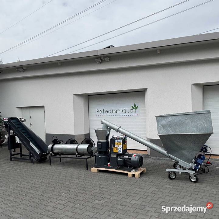 LINIA PELET BRYKIET 800h PRZEMYSŁOWA PRODUKCJA nieuszkodzony śląskie Olsztyn