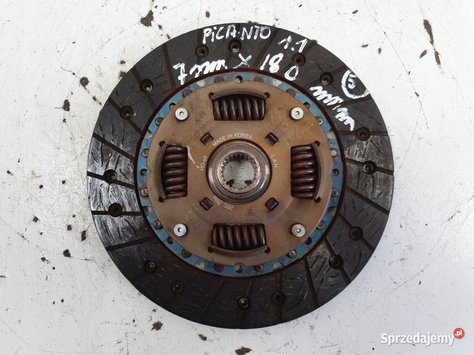 Kia Picanto I 11 12V DOCISK TARCZA sprzęgło osobowe Chełm sprzedam