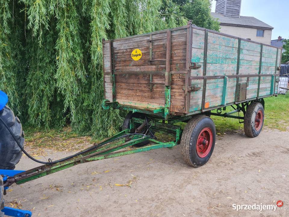 Przyczepa rolnicza wywrotka na dwie strony że