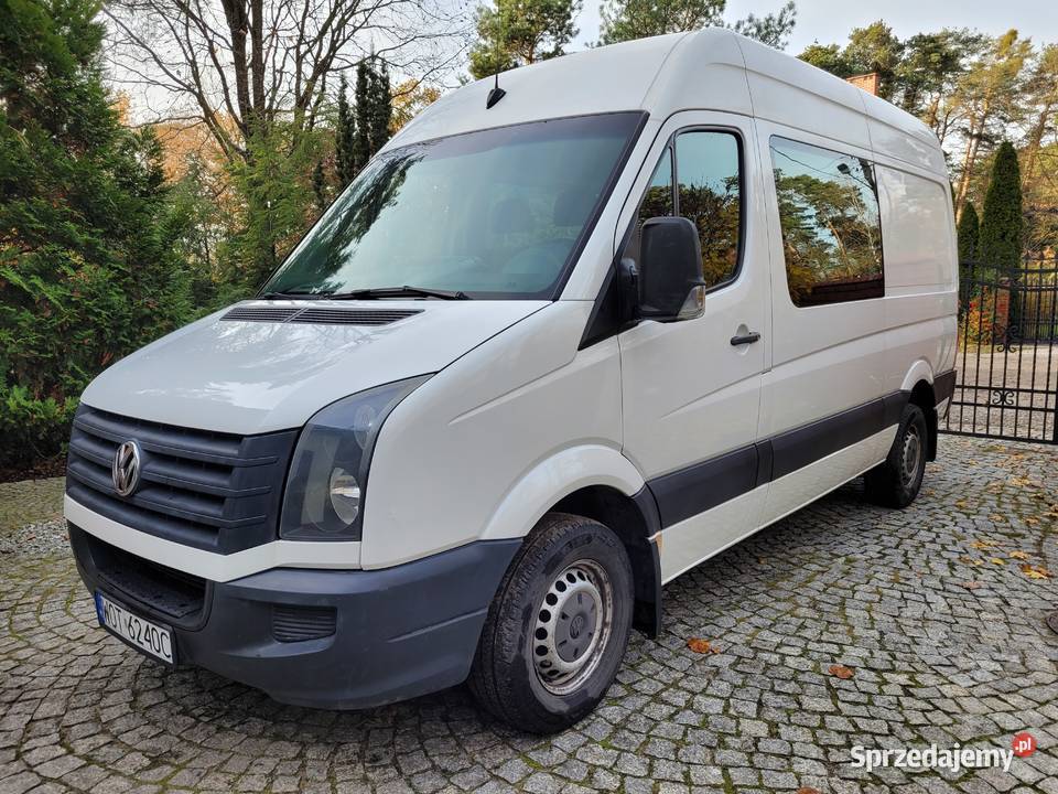 Volksvagen Crafter brygadówka 6 osob wysoki Otwock