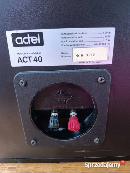 Kolumny stereo Actel act 40 Przemków