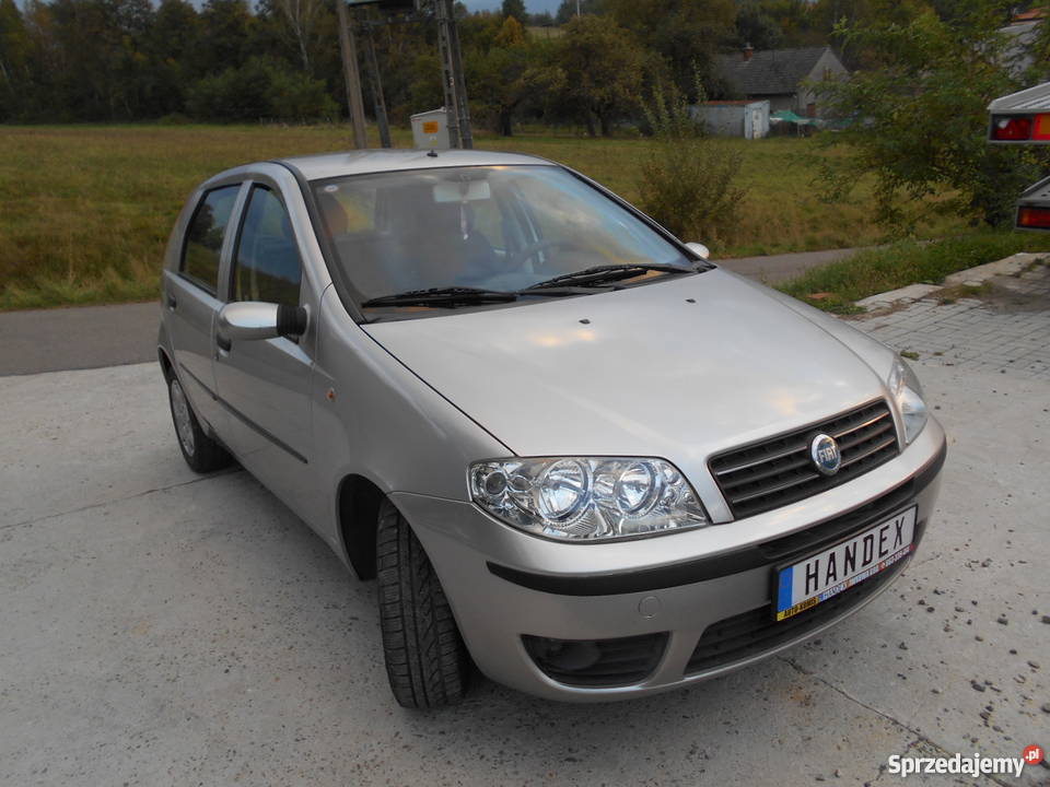 Fiat Punto 1 2 8v Bialy Srodek 04r Klima Zdrowy Bez Grama Iwkowa Sprzedajemy Pl