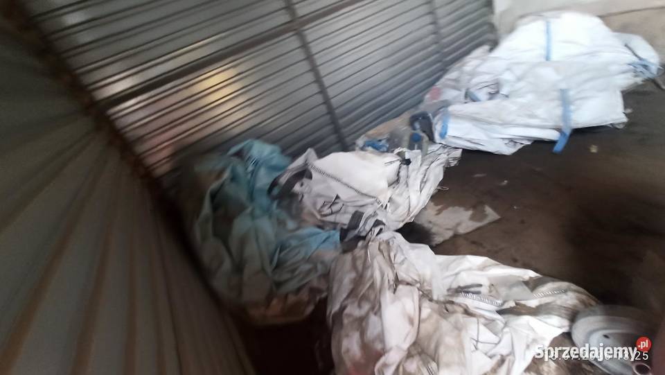 worki big bag kompletne z uszami stan beż dziur lubuskie Kłodawa