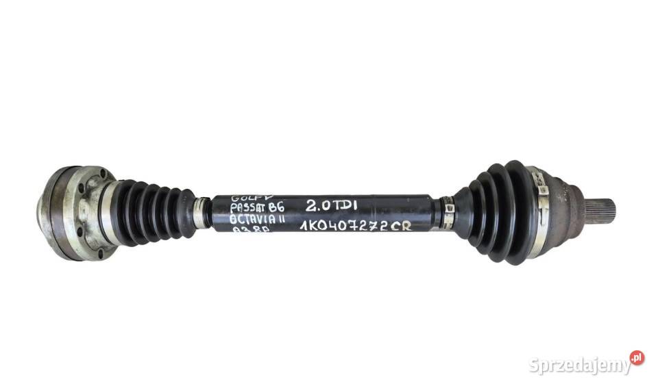 MANUAL PÓŁOŚ PRZÓD PRAWA 20 TDI GOLF V PASSAT B6 Półosie świętokrzyskie Działoszyce