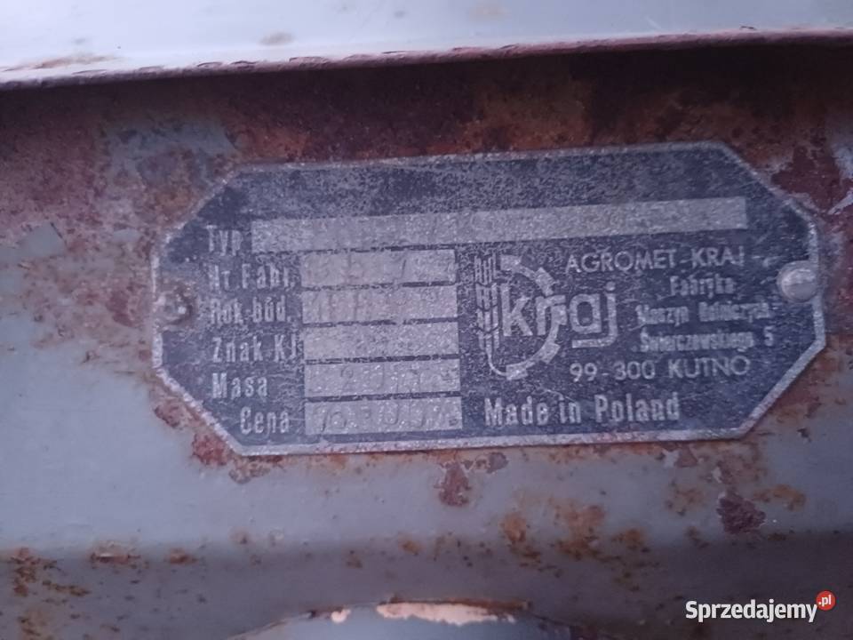 Siewnik poznaniak 27m Pełkinie