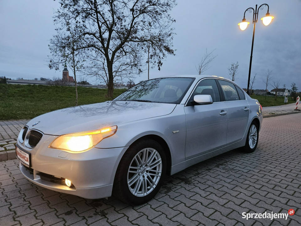 BMW 525 218 OpłaconyRata450 E60 20032010 ESP Śrem