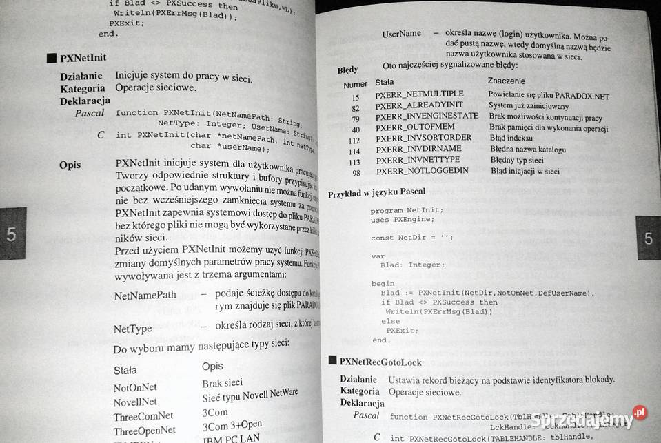 Biblioteka obslugi baz danych Poradnik Engine Chełm