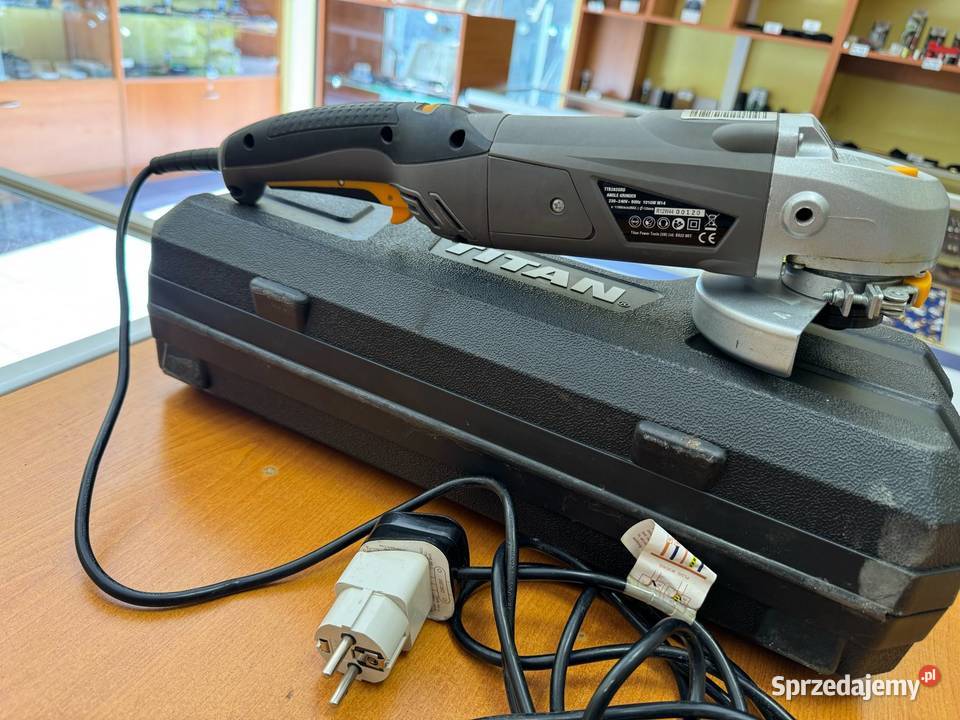 Szlifierka kątowa TITAN TTB282GRD 1010W walizka Elbląg