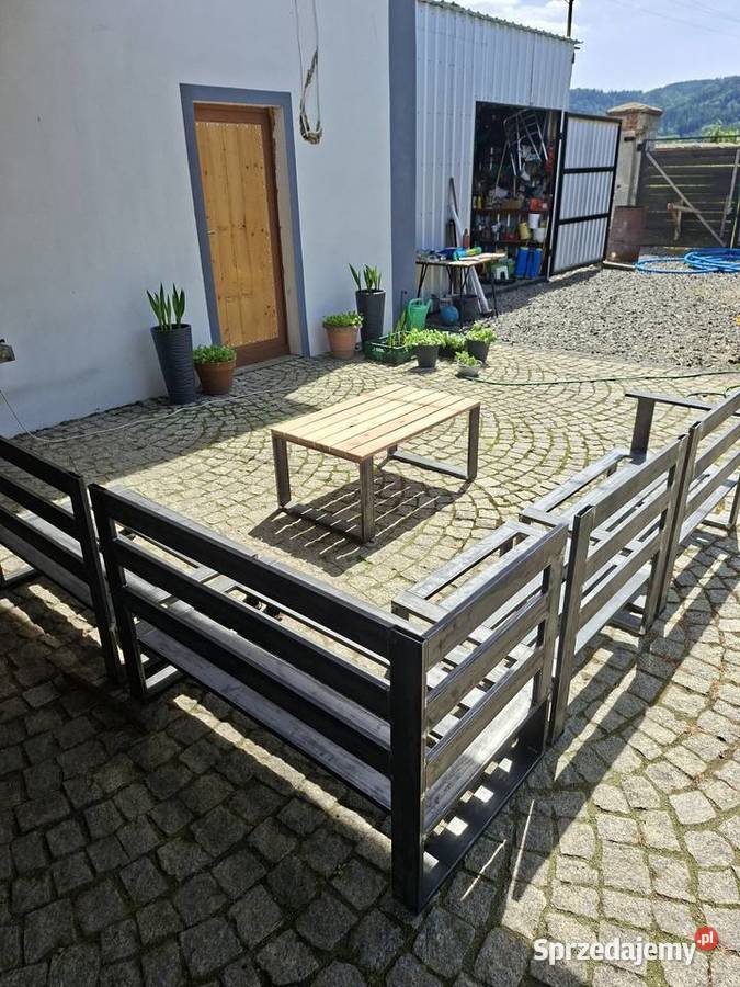 Meble ogrodowe narożnik z stołem małopolskie Bochnia sprzedam
