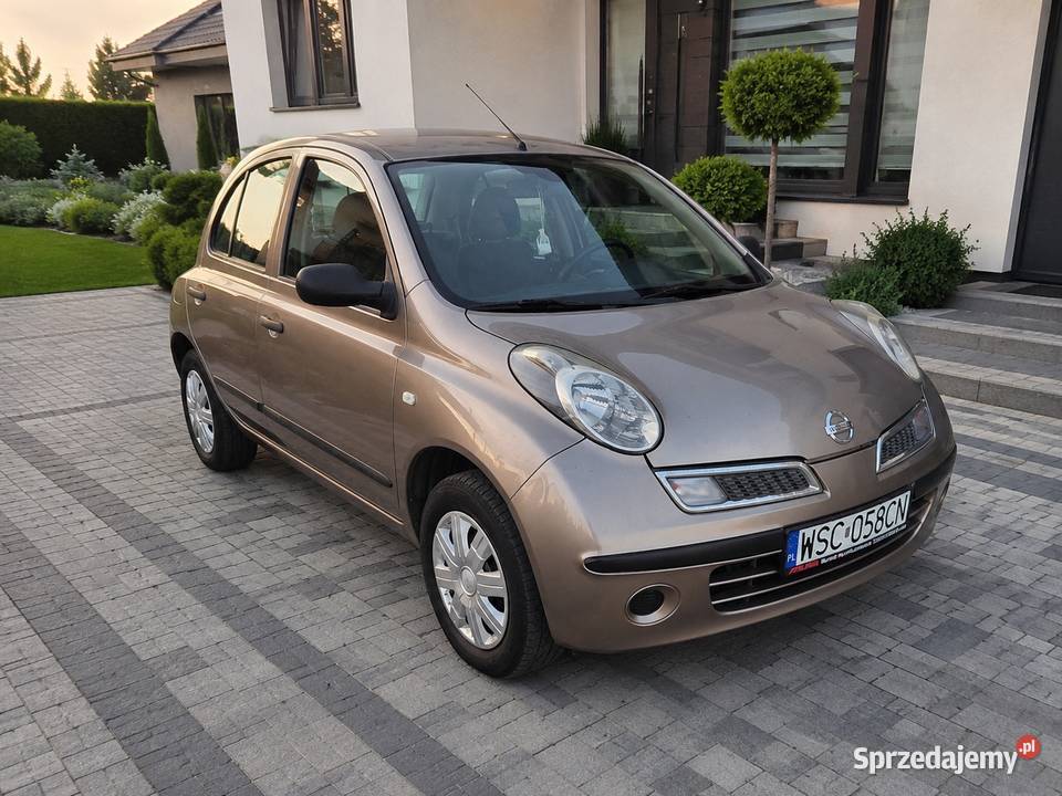NISSAN MICRA 12 GAZ 5 drzwi klima parkotronik benzyna+LPG Rokiciny