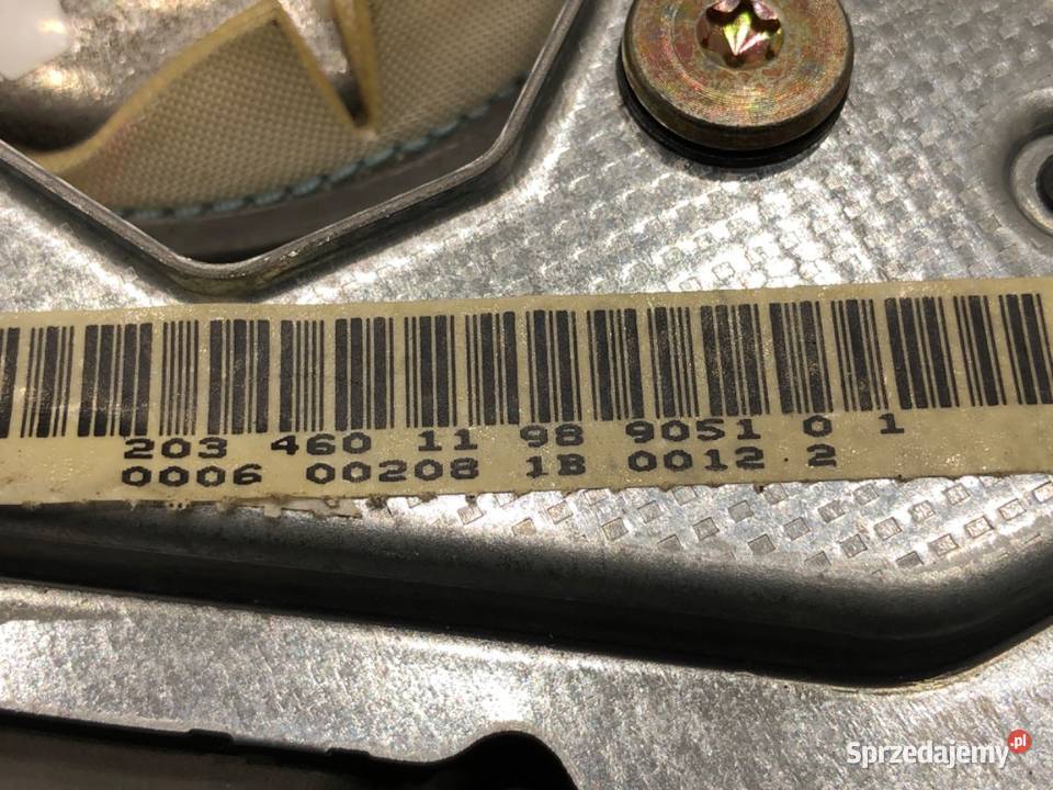 PODUSZKA POWIETRZNA KIEROWCY MERCEDES W203 podkarpackie sprzedam