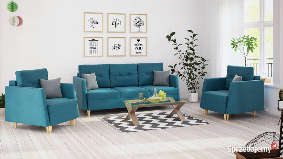 Zestaw BERGEN 311 tkanina Komplety wypoczynkowe małopolskie Brody