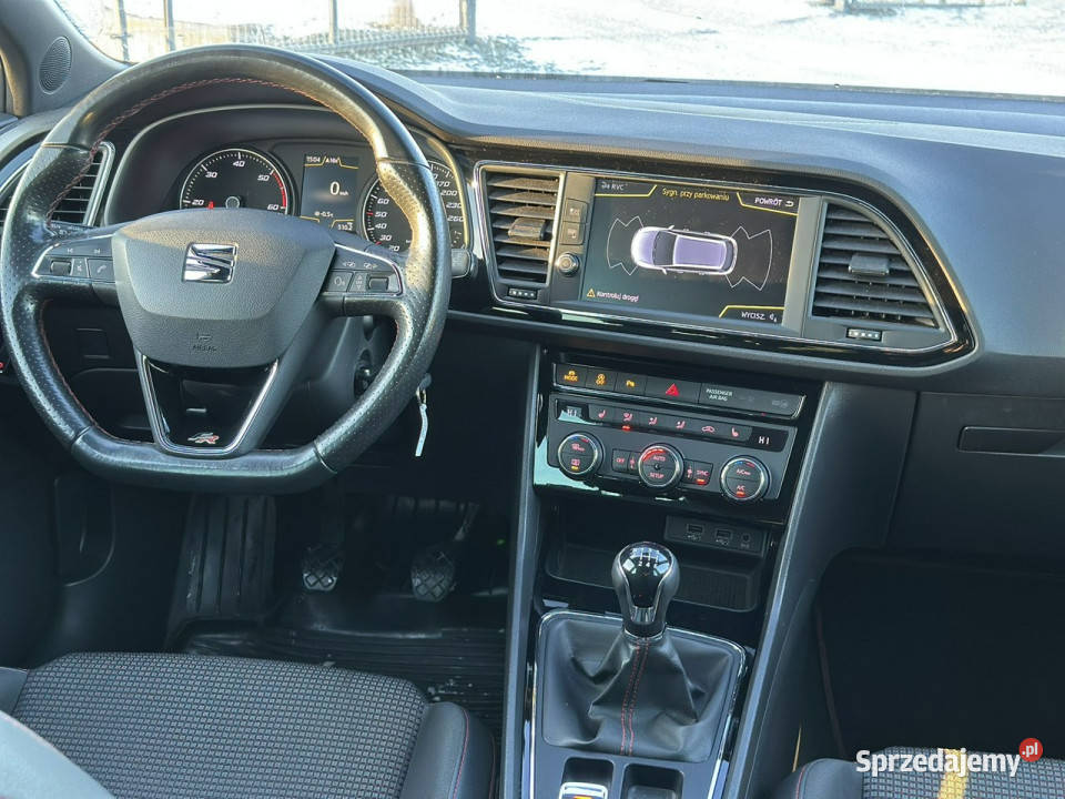 Seat Leon 20 TDi 150 2017 FR serwisowany kamera klimatyzacja Wojkowice sprzedam