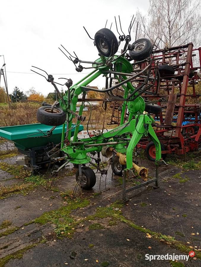 Przetrząsacz do siana Deutz fahr Krone kw 557 warmińsko-mazurskie Węgorzewo